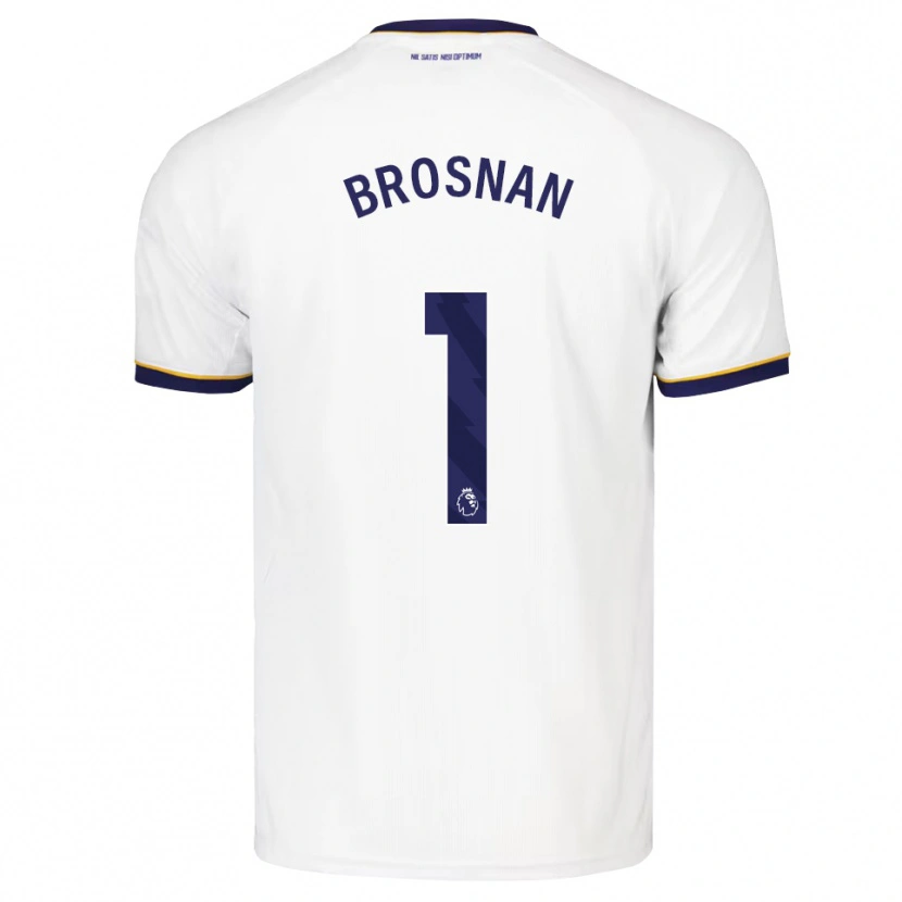 Danxen Hombre Camiseta Courtney Brosnan #1 Azulmedianoche Blanco Amarillo 2ª Equipación 2026/27 La Camisa