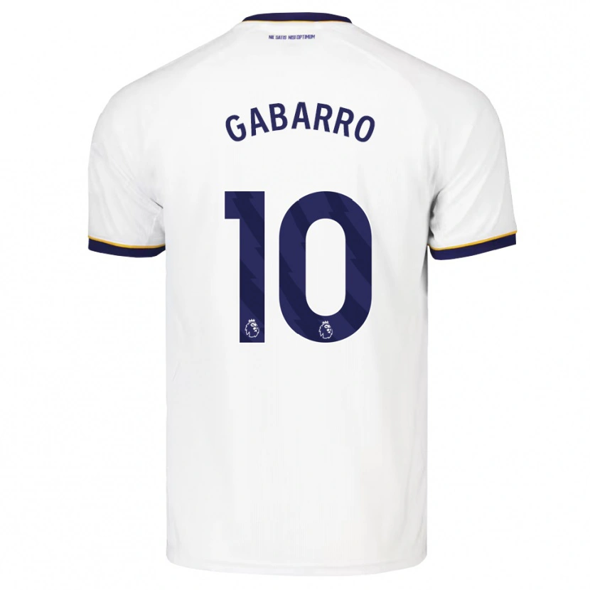 Danxen Hombre Camiseta Inma Gabarro #10 Azulmedianoche Blanco Amarillo 2ª Equipación 2026/27 La Camisa
