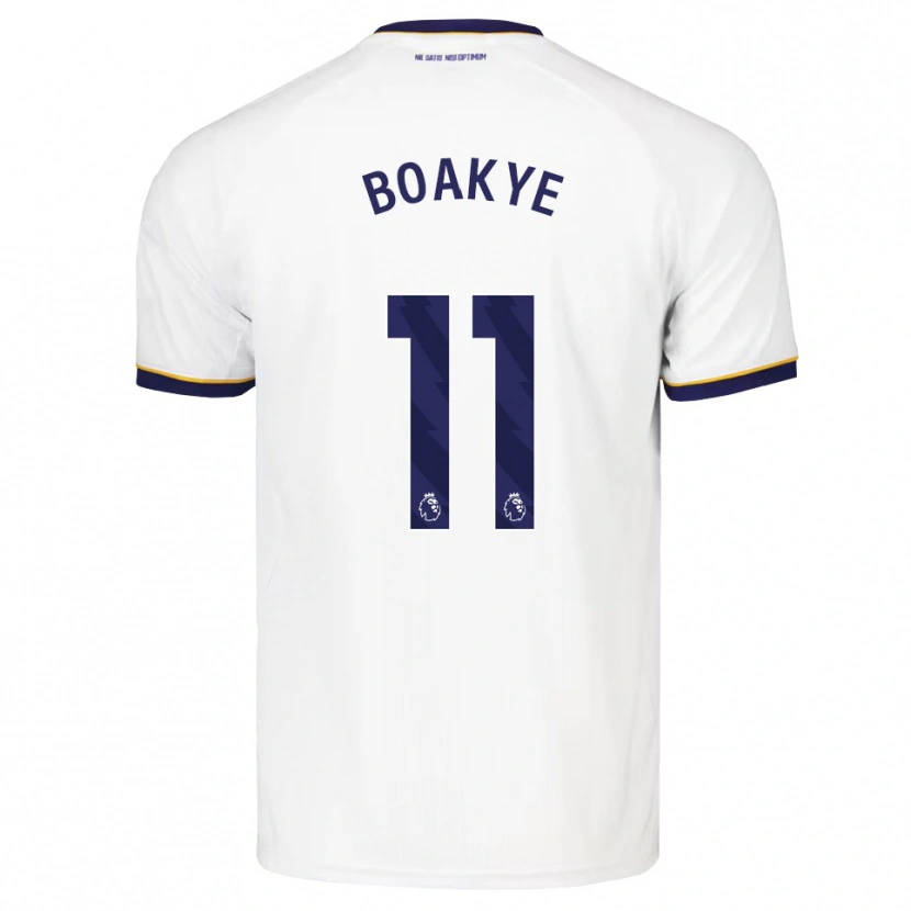 Danxen Hombre Camiseta Kingsford Boakye #11 Azulmedianoche Blanco Amarillo 2ª Equipación 2026/27 La Camisa