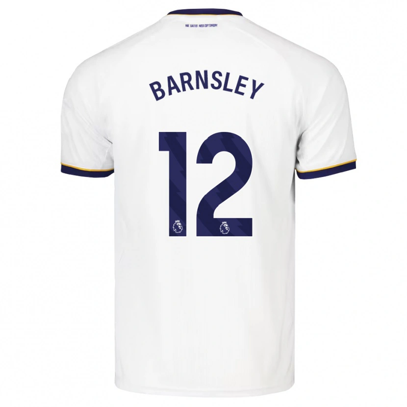 Danxen Hombre Camiseta Fraser Barnsley #12 Azulmedianoche Blanco Amarillo 2ª Equipación 2026/27 La Camisa