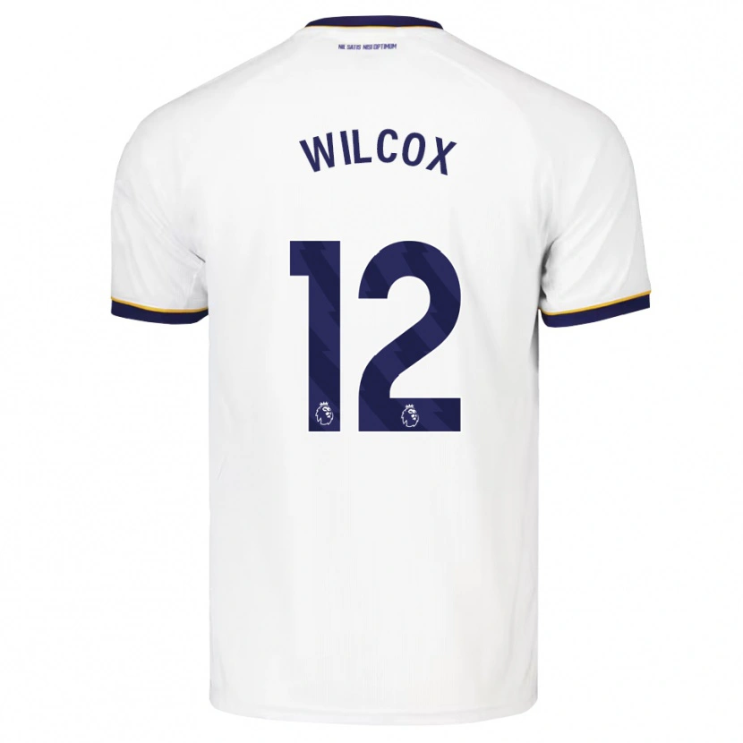 Danxen Hombre Camiseta Ted Wilcox #12 Azulmedianoche Blanco Amarillo 2ª Equipación 2026/27 La Camisa