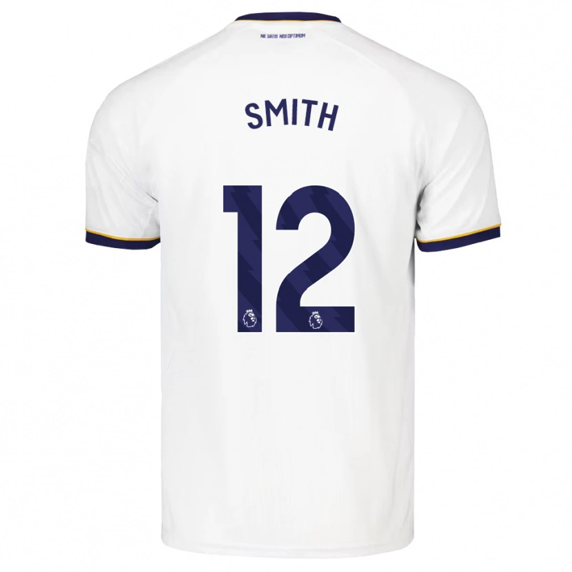 Danxen Hombre Camiseta Lewis Smith #12 Azulmedianoche Blanco Amarillo 2ª Equipación 2026/27 La Camisa