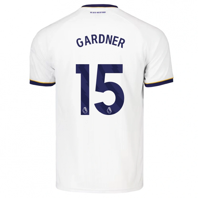 Danxen Hombre Camiseta Luis Gardner #15 Azulmedianoche Blanco Amarillo 2ª Equipación 2026/27 La Camisa