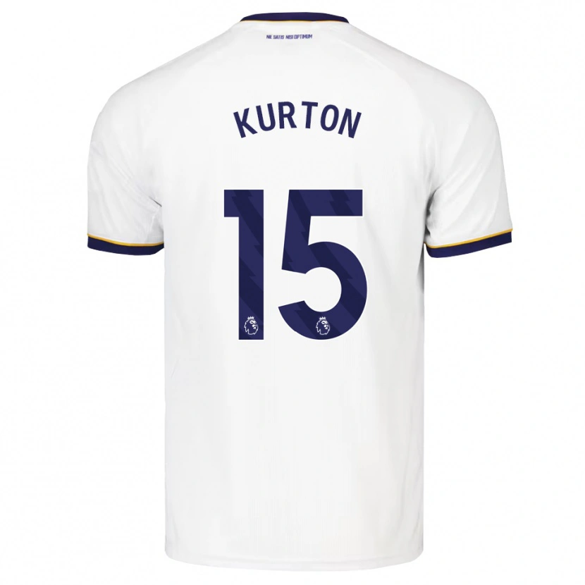 Danxen Hombre Camiseta Joe Kurton #15 Azulmedianoche Blanco Amarillo 2ª Equipación 2026/27 La Camisa