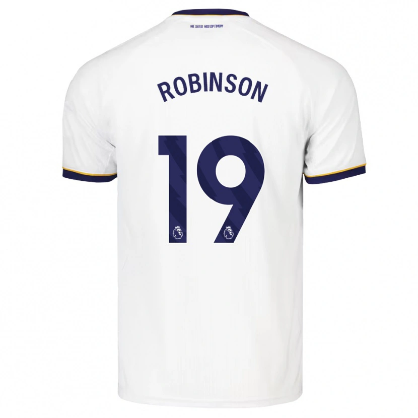 Danxen Hombre Camiseta Katie Robinson #19 Azulmedianoche Blanco Amarillo 2ª Equipación 2026/27 La Camisa