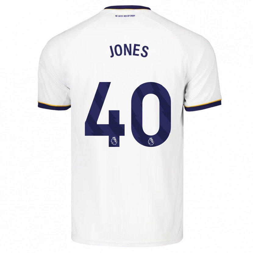 Danxen Hombre Camiseta Ellie Jones #40 Azulmedianoche Blanco Amarillo 2ª Equipación 2026/27 La Camisa