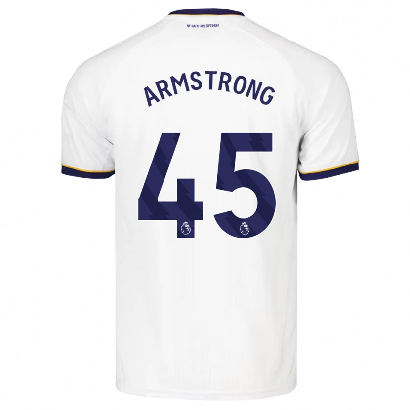 Danxen Hombre Camiseta Harrison Armstrong #45 Azulmedianoche Blanco Amarillo 2ª Equipación 2026/27 La Camisa