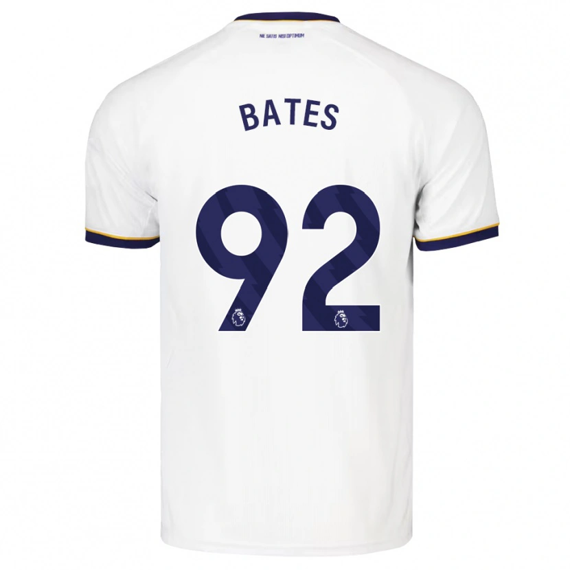 Danxen Hombre Camiseta Callum Bates #92 Azulmedianoche Blanco Amarillo 2ª Equipación 2026/27 La Camisa