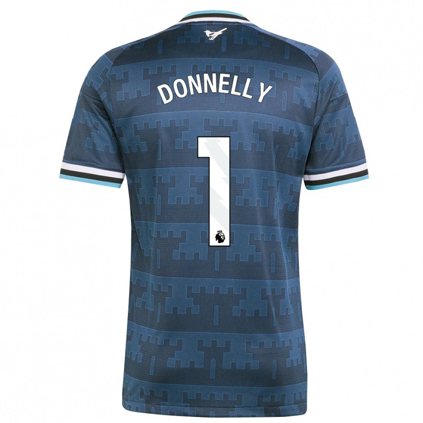 Danxen Hombre Camiseta Grace Donnelly #1 Amarillo Negro Azul 2ª Equipación 2026/27 La Camisa