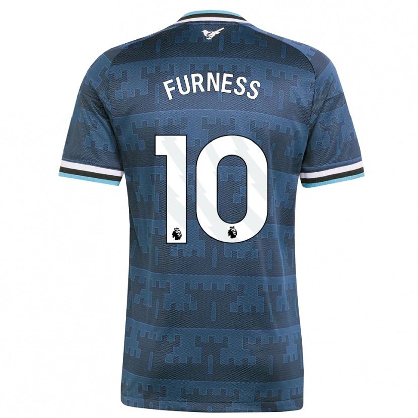 Danxen Hombre Camiseta Rachel Furness #10 Amarillo Negro Azul 2ª Equipación 2026/27 La Camisa