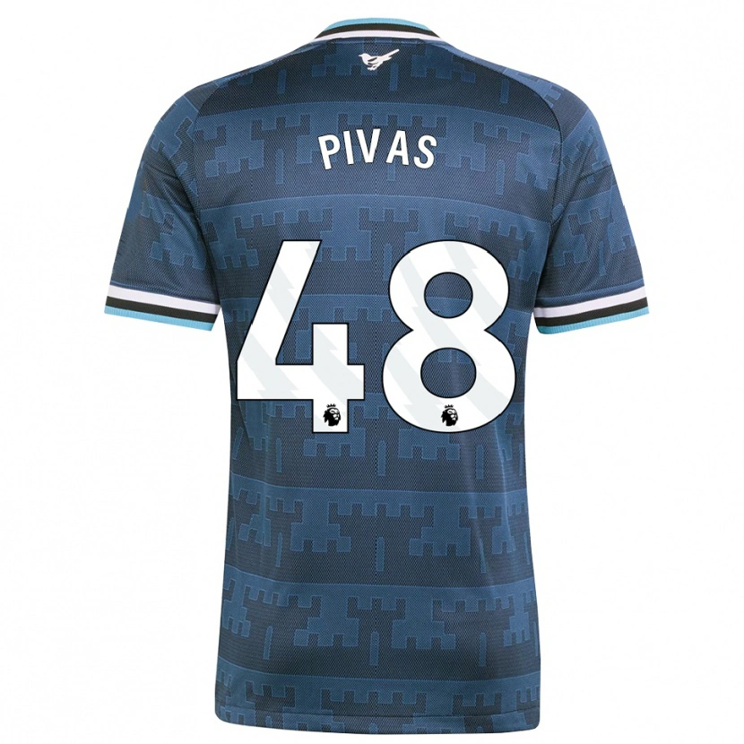 Danxen Hombre Camiseta Miodrag Pivaš #48 Amarillo Negro Azul 2ª Equipación 2026/27 La Camisa