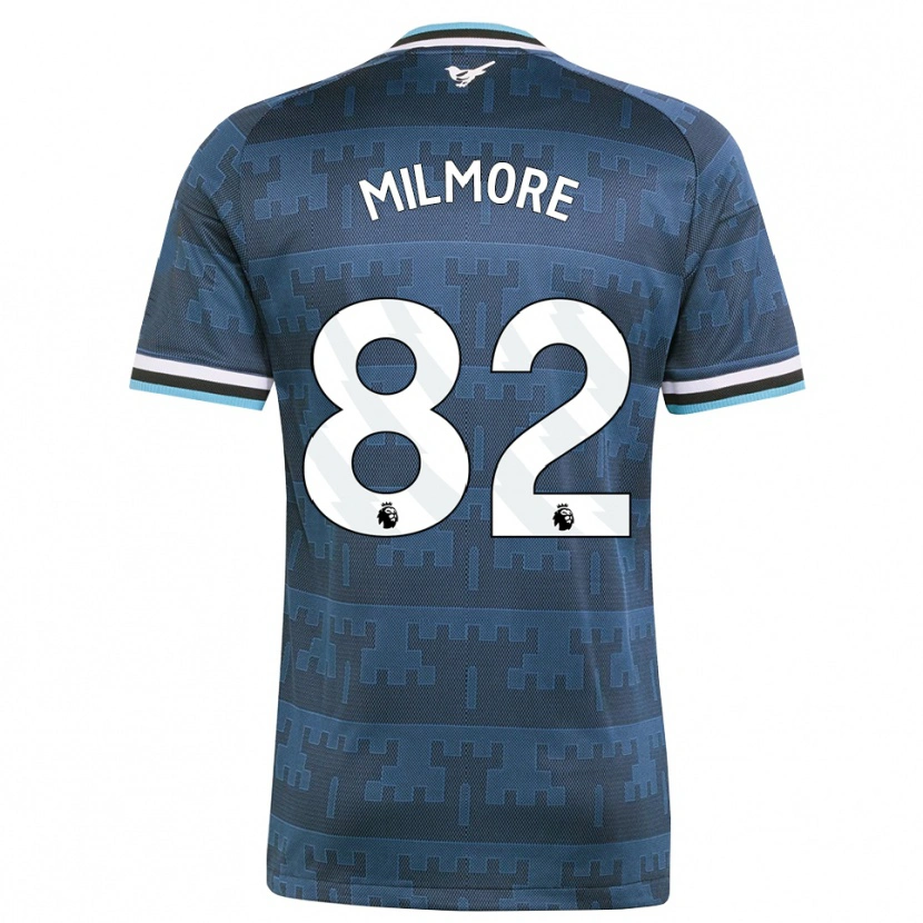 Danxen Hombre Camiseta Carter Milmore #82 Amarillo Negro Azul 2ª Equipación 2026/27 La Camisa