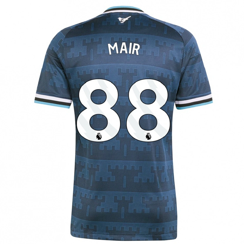Danxen Hombre Camiseta George Mair #88 Amarillo Negro Azul 2ª Equipación 2026/27 La Camisa