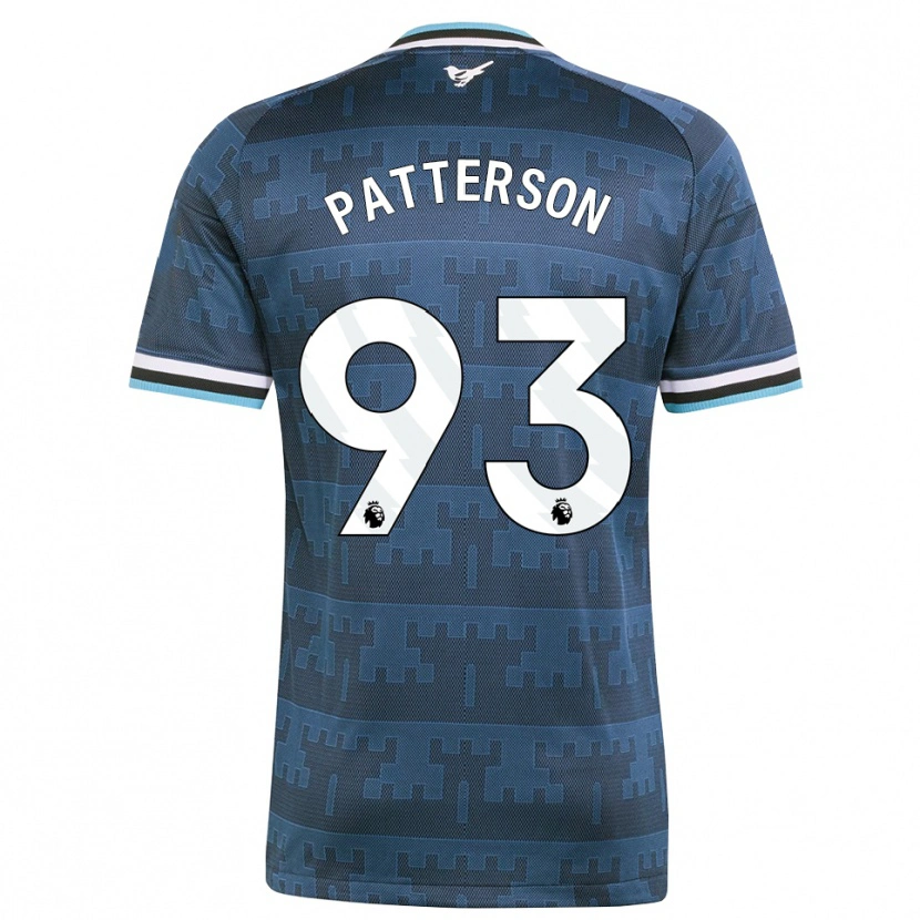 Danxen Hombre Camiseta Jack Patterson #93 Amarillo Negro Azul 2ª Equipación 2026/27 La Camisa