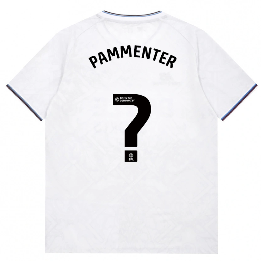 Danxen Hombre Camiseta Bailey Pammenter #0 Borgoña Blanco 2ª Equipación 2026/27 La Camisa