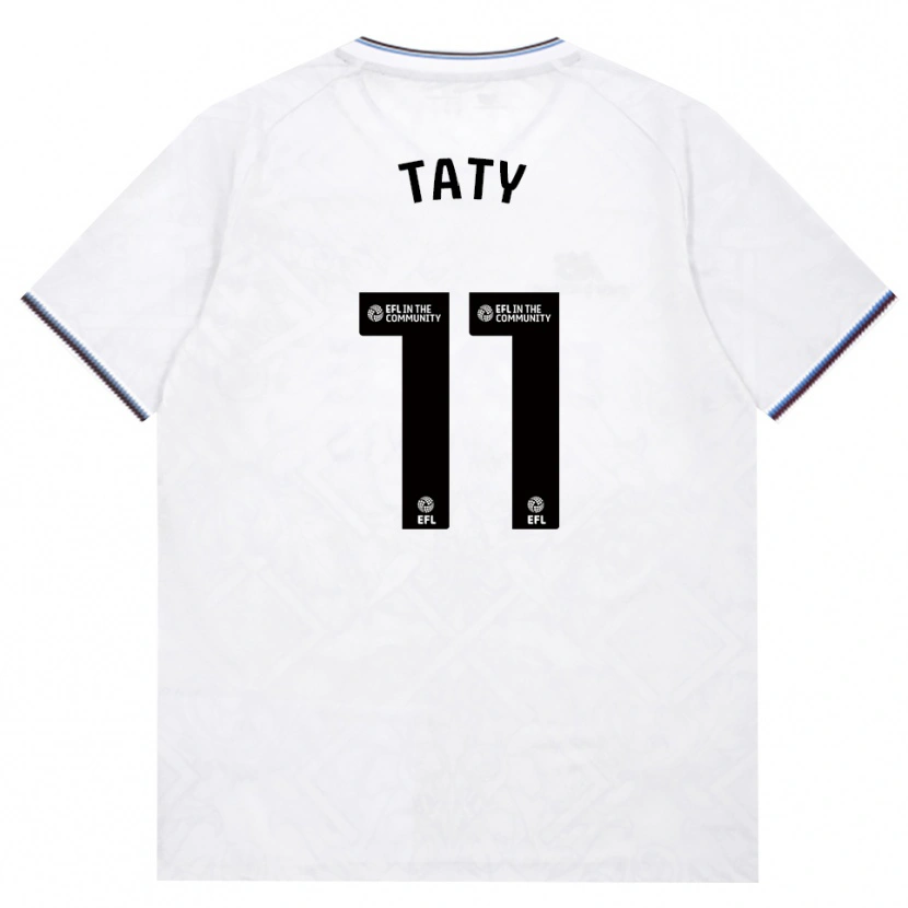 Danxen Hombre Camiseta Taty Castellanos #11 Borgoña Blanco 2ª Equipación 2026/27 La Camisa