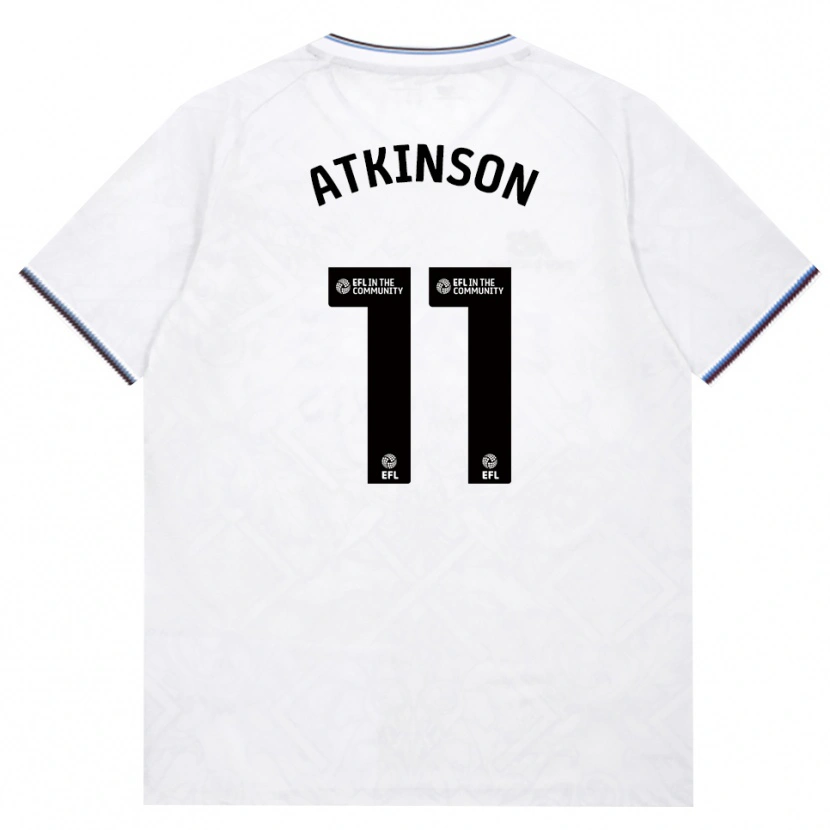 Danxen Hombre Camiseta Izzy Atkinson #11 Borgoña Blanco 2ª Equipación 2026/27 La Camisa