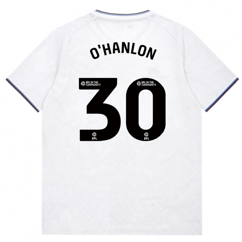 Danxen Hombre Camiseta Katie O'hanlon #30 Borgoña Blanco 2ª Equipación 2026/27 La Camisa