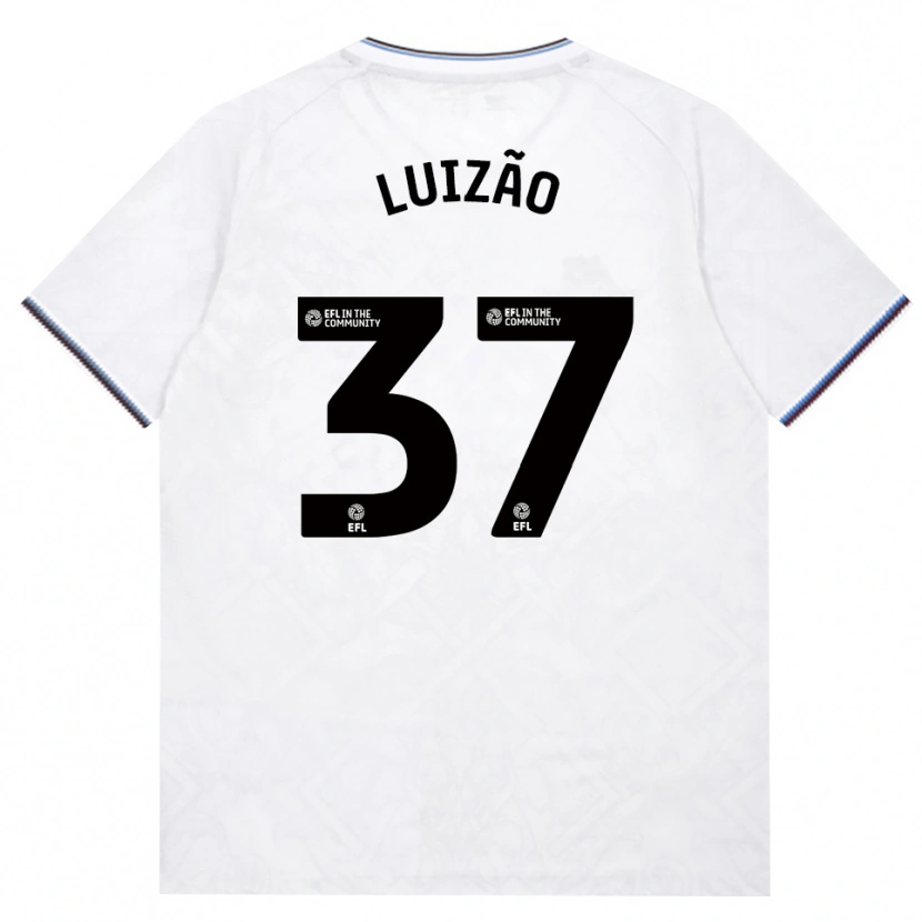 Danxen Hombre Camiseta Luizão #37 Borgoña Blanco 2ª Equipación 2026/27 La Camisa