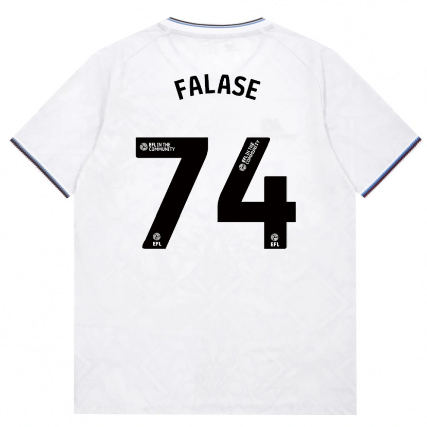 Danxen Hombre Camiseta Asher Falase #74 Borgoña Blanco 2ª Equipación 2026/27 La Camisa