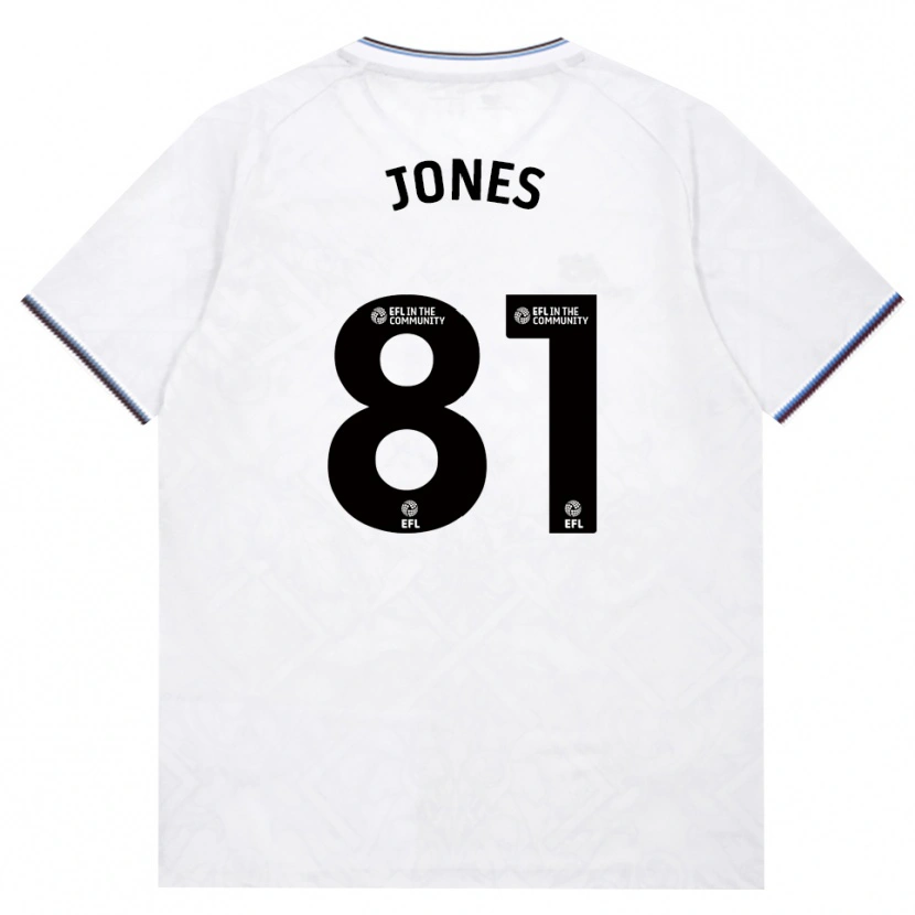 Danxen Hombre Camiseta Liam Jones #81 Borgoña Blanco 2ª Equipación 2026/27 La Camisa