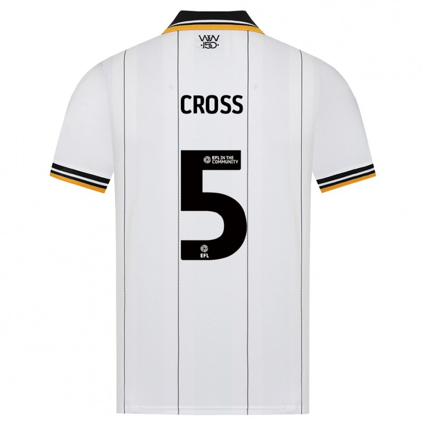 Danxen Hombre Camiseta Emma Cross #5 Naranja Blanco Negro 2ª Equipación 2026/27 La Camisa
