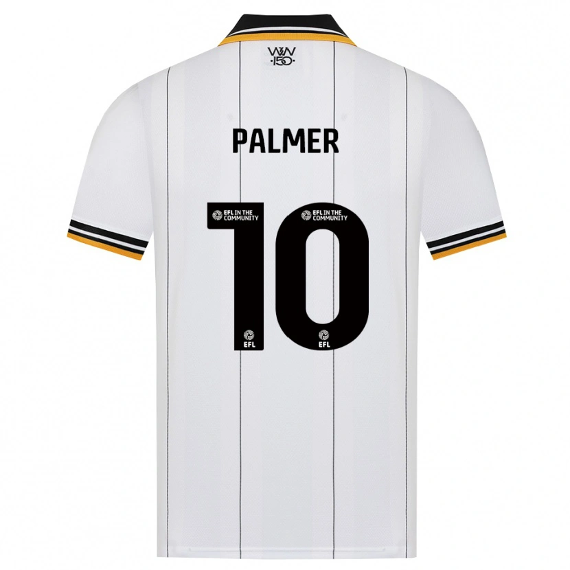Danxen Hombre Camiseta Jamila Palmer #10 Naranja Blanco Negro 2ª Equipación 2026/27 La Camisa