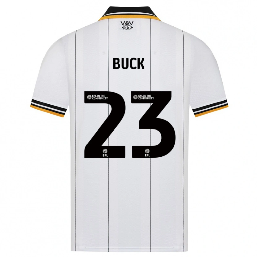 Danxen Hombre Camiseta Alex Buck #23 Naranja Blanco Negro 2ª Equipación 2026/27 La Camisa
