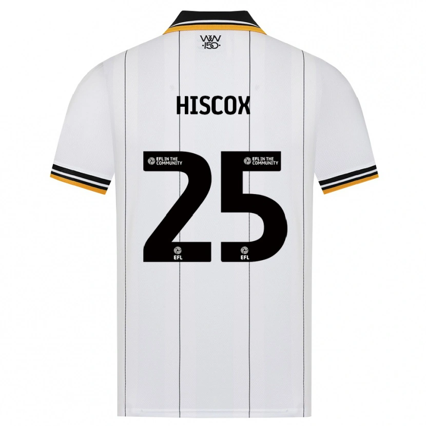 Danxen Hombre Camiseta Amelia Hiscox #25 Naranja Blanco Negro 2ª Equipación 2026/27 La Camisa