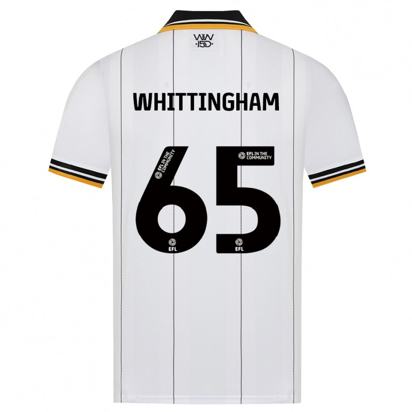 Danxen Hombre Camiseta Matthew Whittingham #65 Naranja Blanco Negro 2ª Equipación 2026/27 La Camisa
