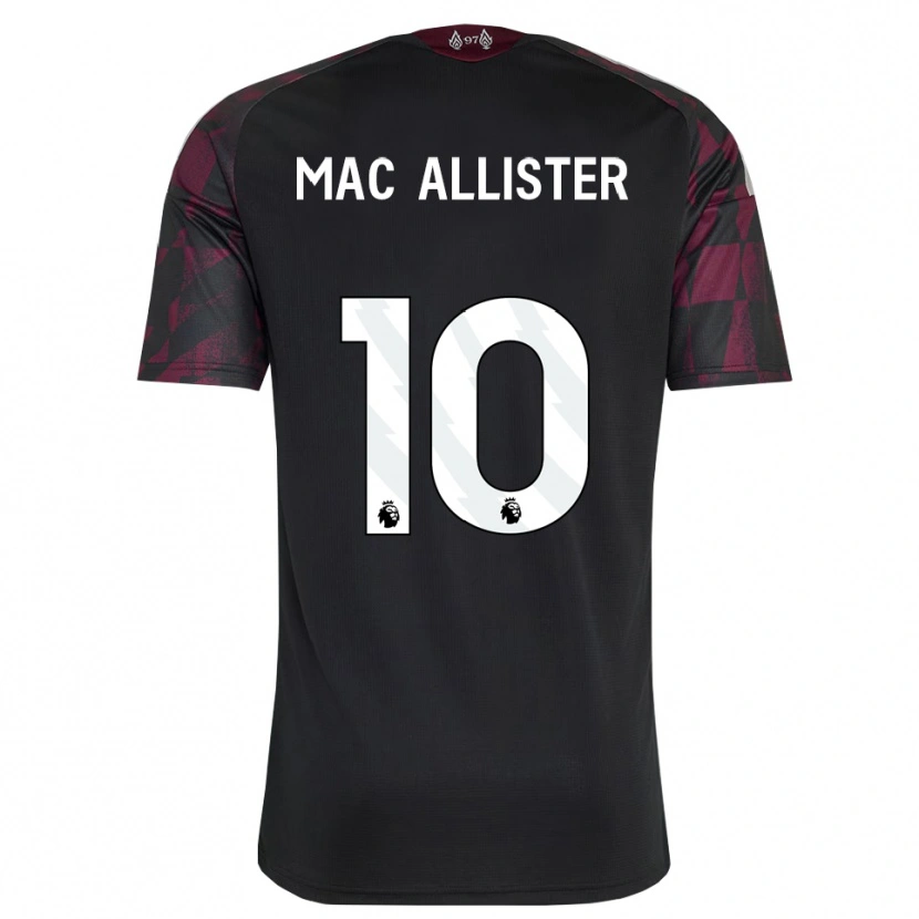 Danxen Hombre Camiseta Alexis Mac Allister #10 Negro Blanco Púrpura Equipación Tercera 2026/27 La Camisa
