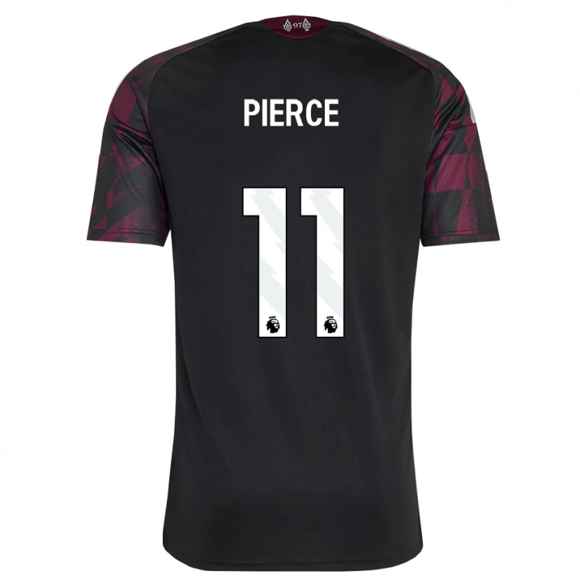 Danxen Hombre Camiseta Alfie Pierce #11 Negro Blanco Púrpura Equipación Tercera 2026/27 La Camisa