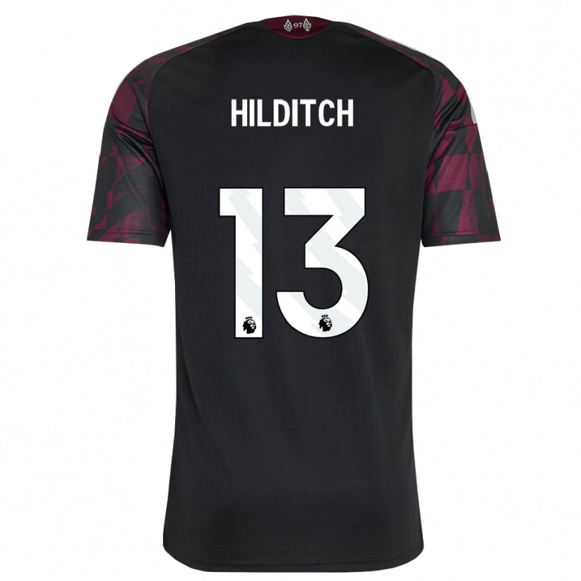 Danxen Hombre Camiseta James Hilditch #13 Negro Blanco Púrpura Equipación Tercera 2026/27 La Camisa