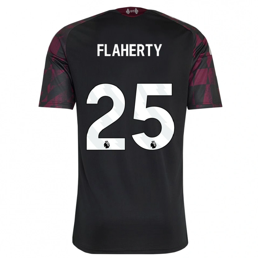 Danxen Hombre Camiseta Gilly Flaherty #25 Negro Blanco Púrpura Equipación Tercera 2026/27 La Camisa