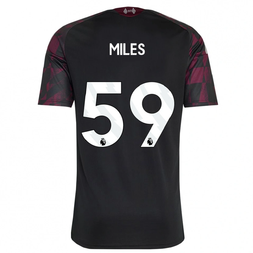 Danxen Hombre Camiseta Terence Miles #59 Negro Blanco Púrpura Equipación Tercera 2026/27 La Camisa