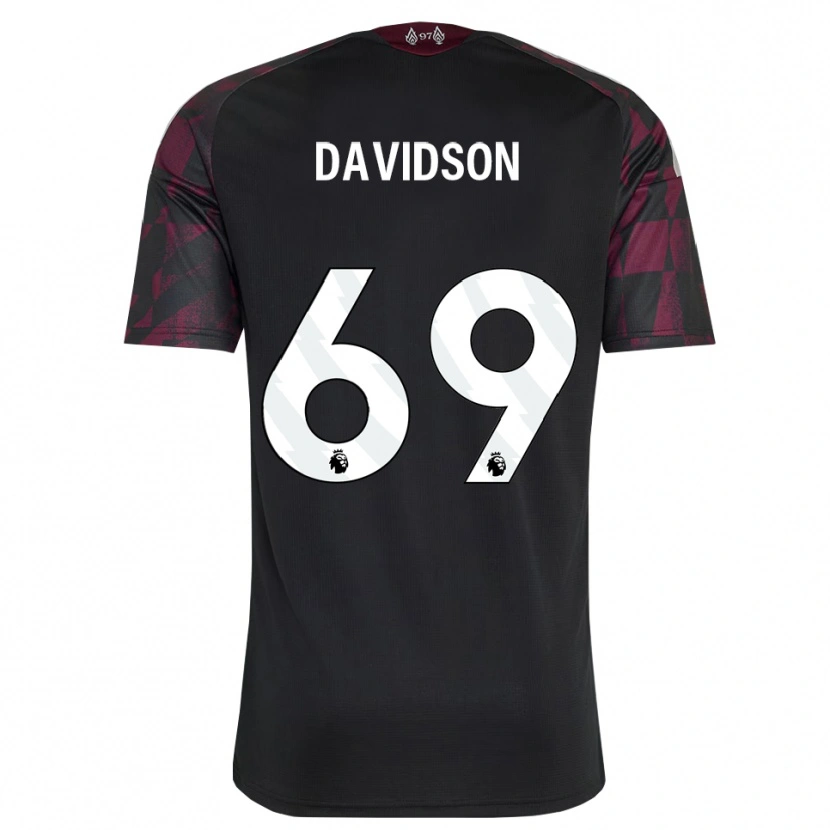 Danxen Hombre Camiseta Josh Davidson #69 Negro Blanco Púrpura Equipación Tercera 2026/27 La Camisa