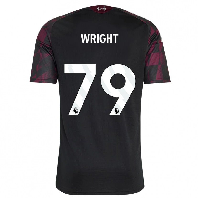 Danxen Hombre Camiseta Will Wright #79 Negro Blanco Púrpura Equipación Tercera 2026/27 La Camisa
