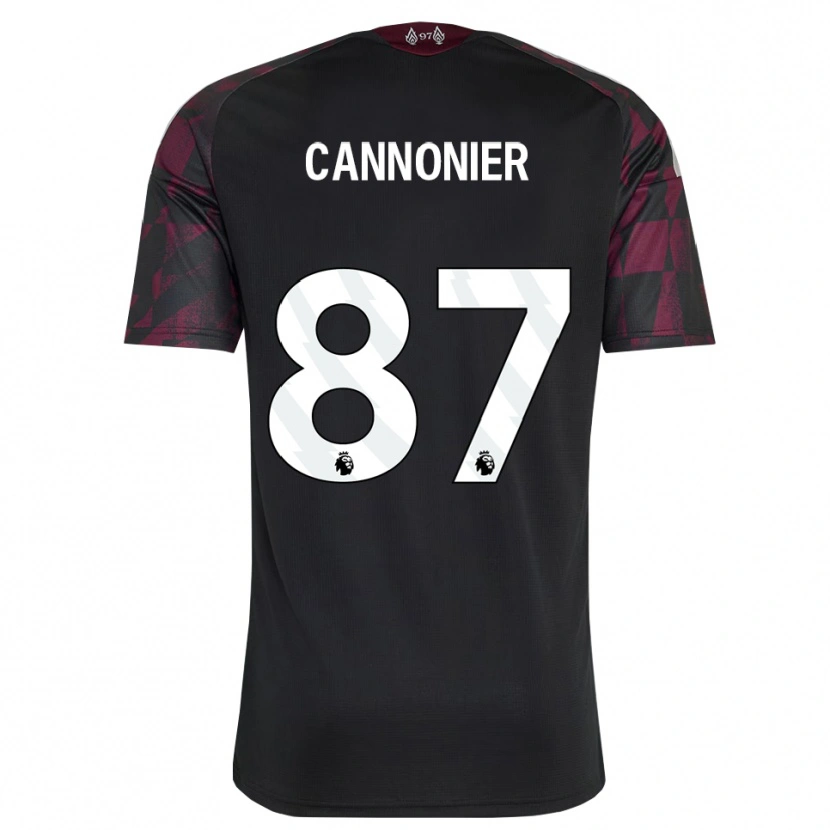 Danxen Hombre Camiseta Oakley Cannonier #87 Negro Blanco Púrpura Equipación Tercera 2026/27 La Camisa