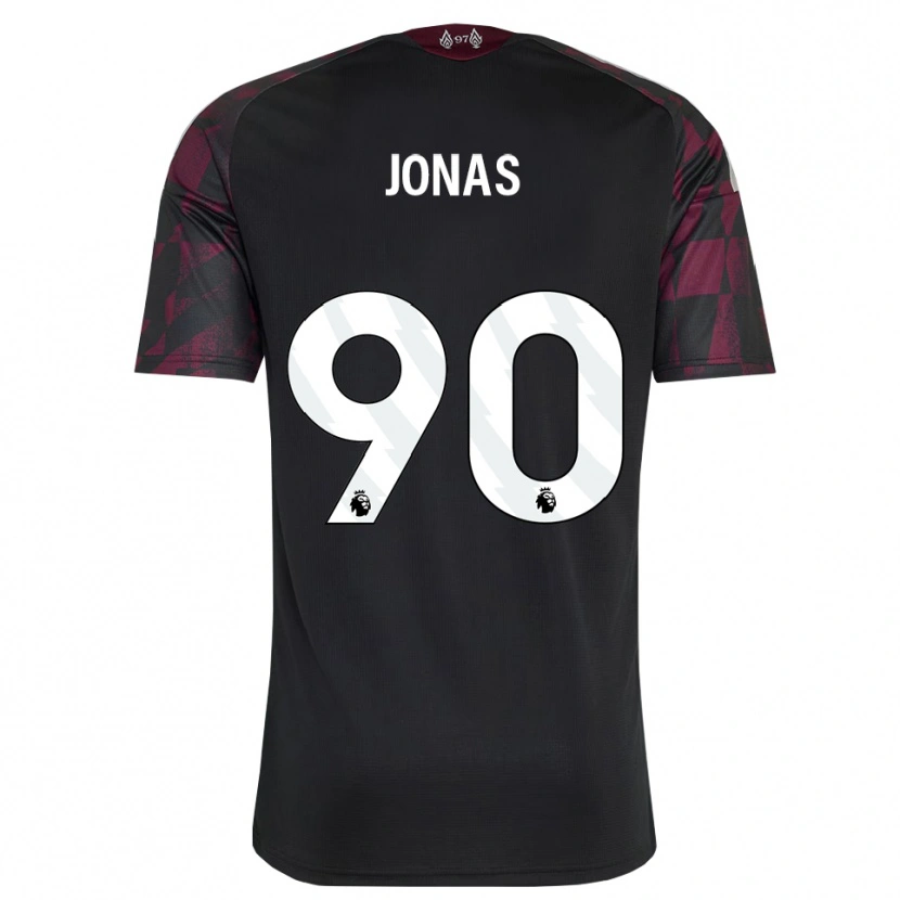Danxen Hombre Camiseta Lee Jonas #90 Negro Blanco Púrpura Equipación Tercera 2026/27 La Camisa