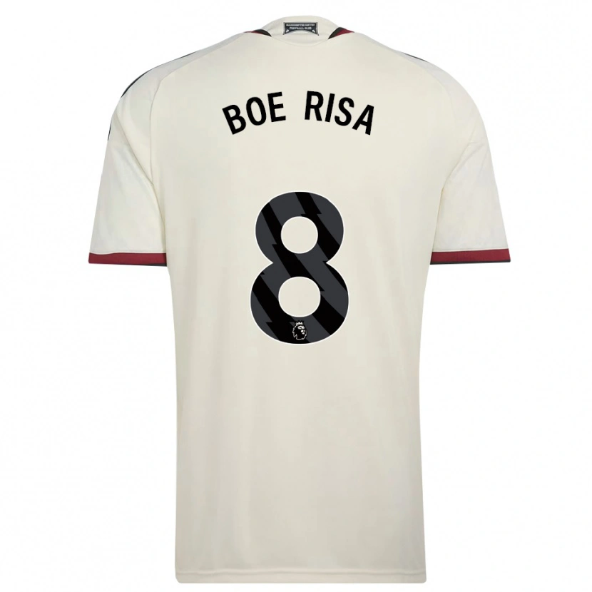 Danxen Hombre Camiseta Vilde Boe Risa #8 Beige Negro Rojo Equipación Tercera 2026/27 La Camisa