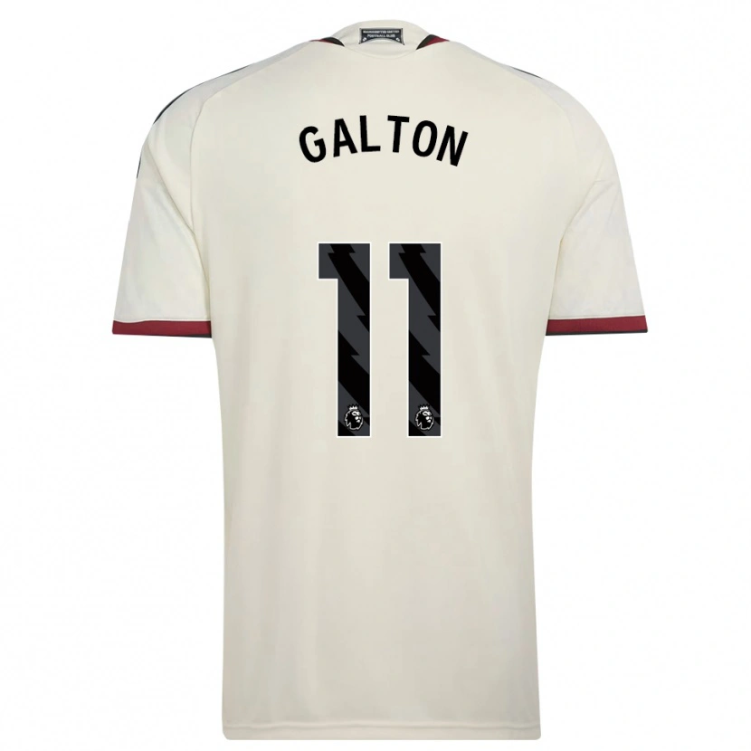 Danxen Hombre Camiseta Leah Galton #11 Beige Negro Rojo Equipación Tercera 2026/27 La Camisa