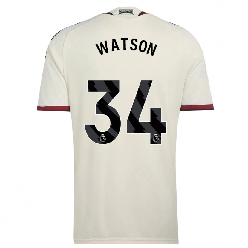 Danxen Hombre Camiseta Emma Watson #34 Beige Negro Rojo Equipación Tercera 2026/27 La Camisa