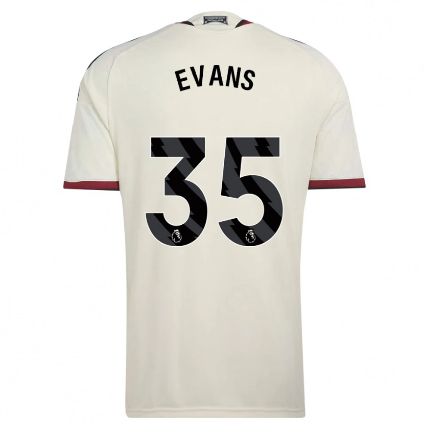Danxen Hombre Camiseta Jonny Evans #35 Beige Negro Rojo Equipación Tercera 2026/27 La Camisa