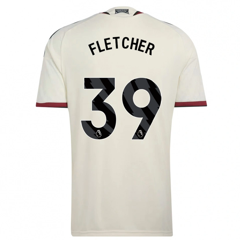 Danxen Hombre Camiseta Tyler Fletcher #39 Beige Negro Rojo Equipación Tercera 2026/27 La Camisa