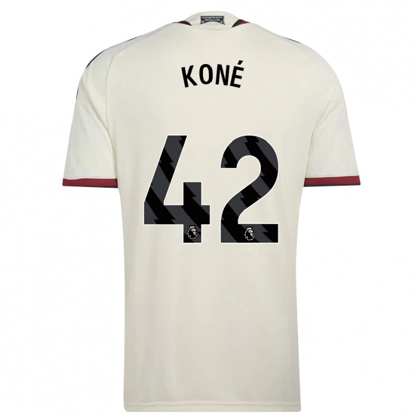 Danxen Hombre Camiseta Sékou Koné #42 Beige Negro Rojo Equipación Tercera 2026/27 La Camisa