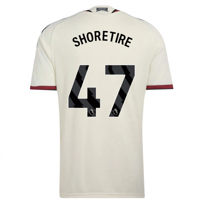 Danxen Hombre Camiseta Shola Shoretire #47 Beige Negro Rojo Equipación Tercera 2026/27 La Camisa