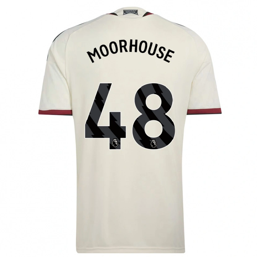 Danxen Hombre Camiseta Jack Moorhouse #48 Beige Negro Rojo Equipación Tercera 2026/27 La Camisa