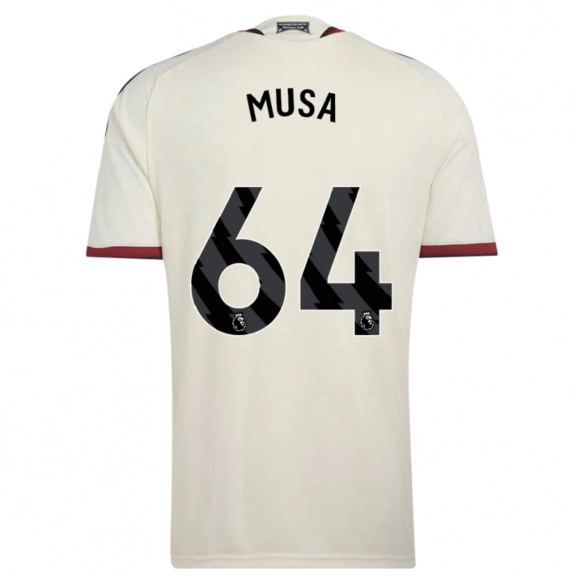Danxen Hombre Camiseta Victor Musa #64 Beige Negro Rojo Equipación Tercera 2026/27 La Camisa
