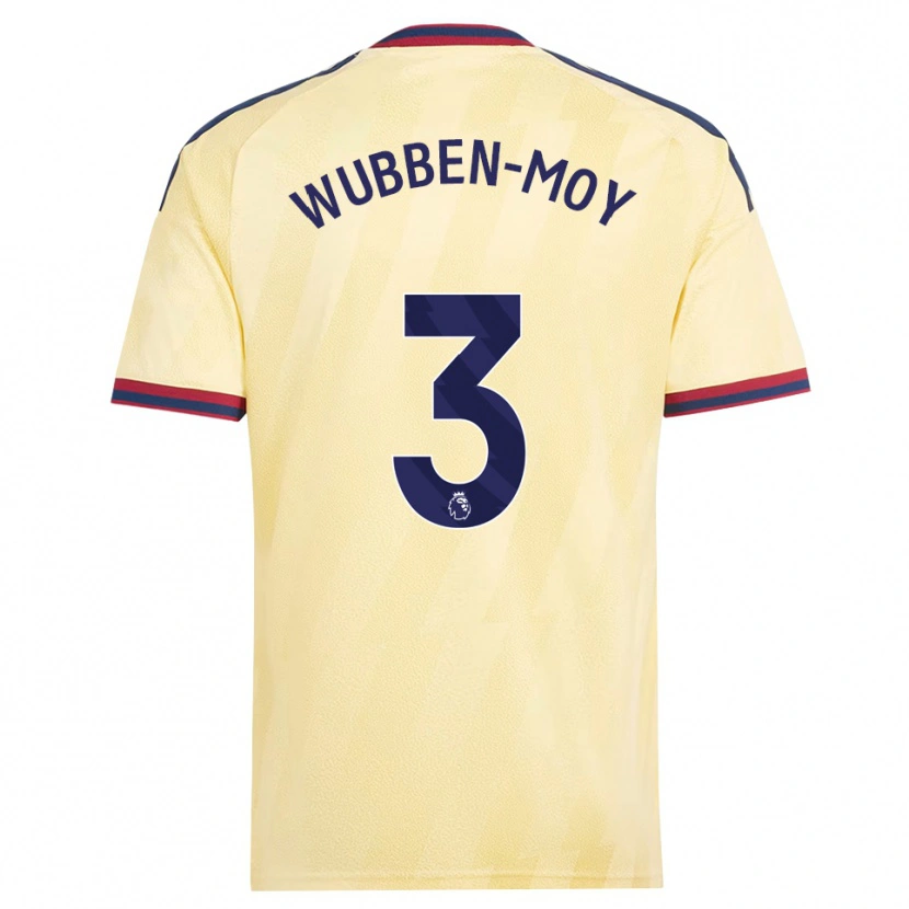Danxen Hombre Camiseta Lotte Wubben-Moy #3 Amarilloclaro Azulmedianoche Equipación Tercera 2026/27 La Camisa