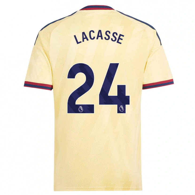 Danxen Hombre Camiseta Cloé Lacasse #24 Amarilloclaro Azulmedianoche Equipación Tercera 2026/27 La Camisa